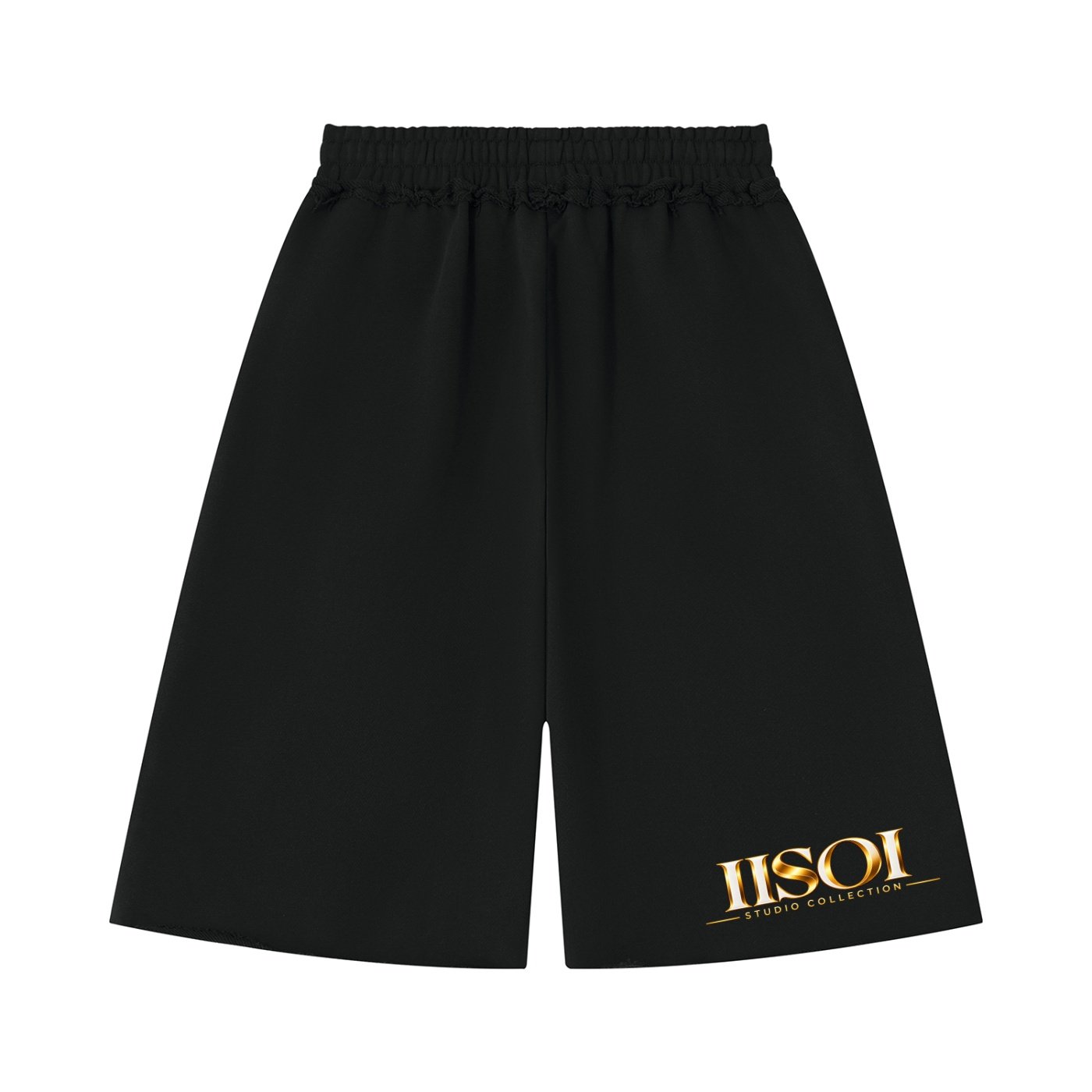 Unisex Heavyweight Raw Edge Shorts - Image 2