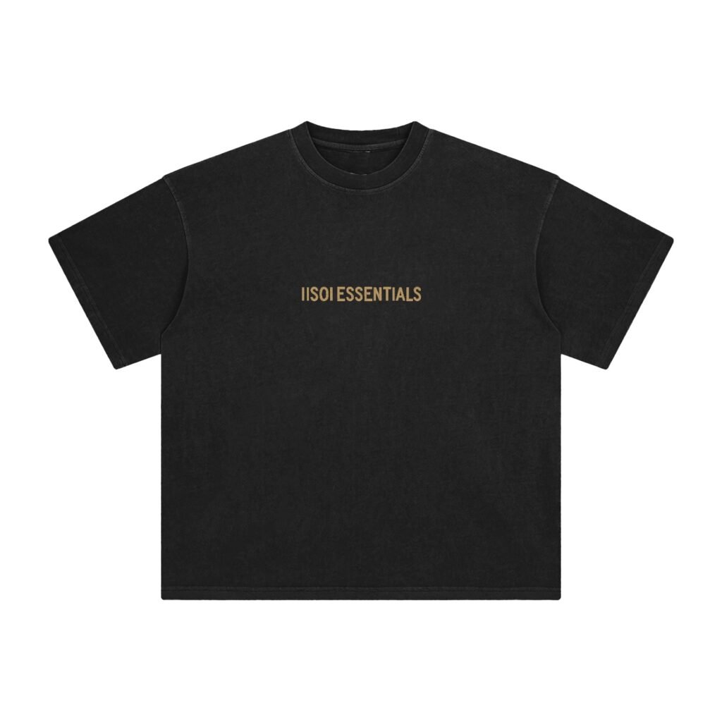 Enzyme Washed T-Shirt