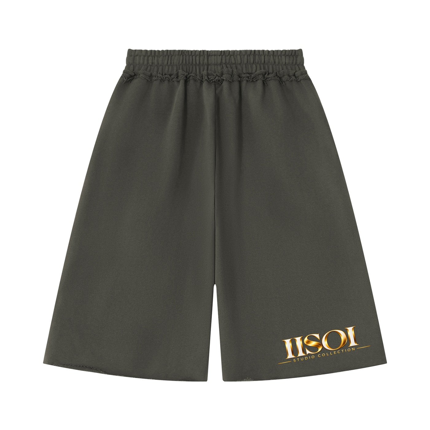 Unisex Heavyweight Raw Edge Shorts - Image 4